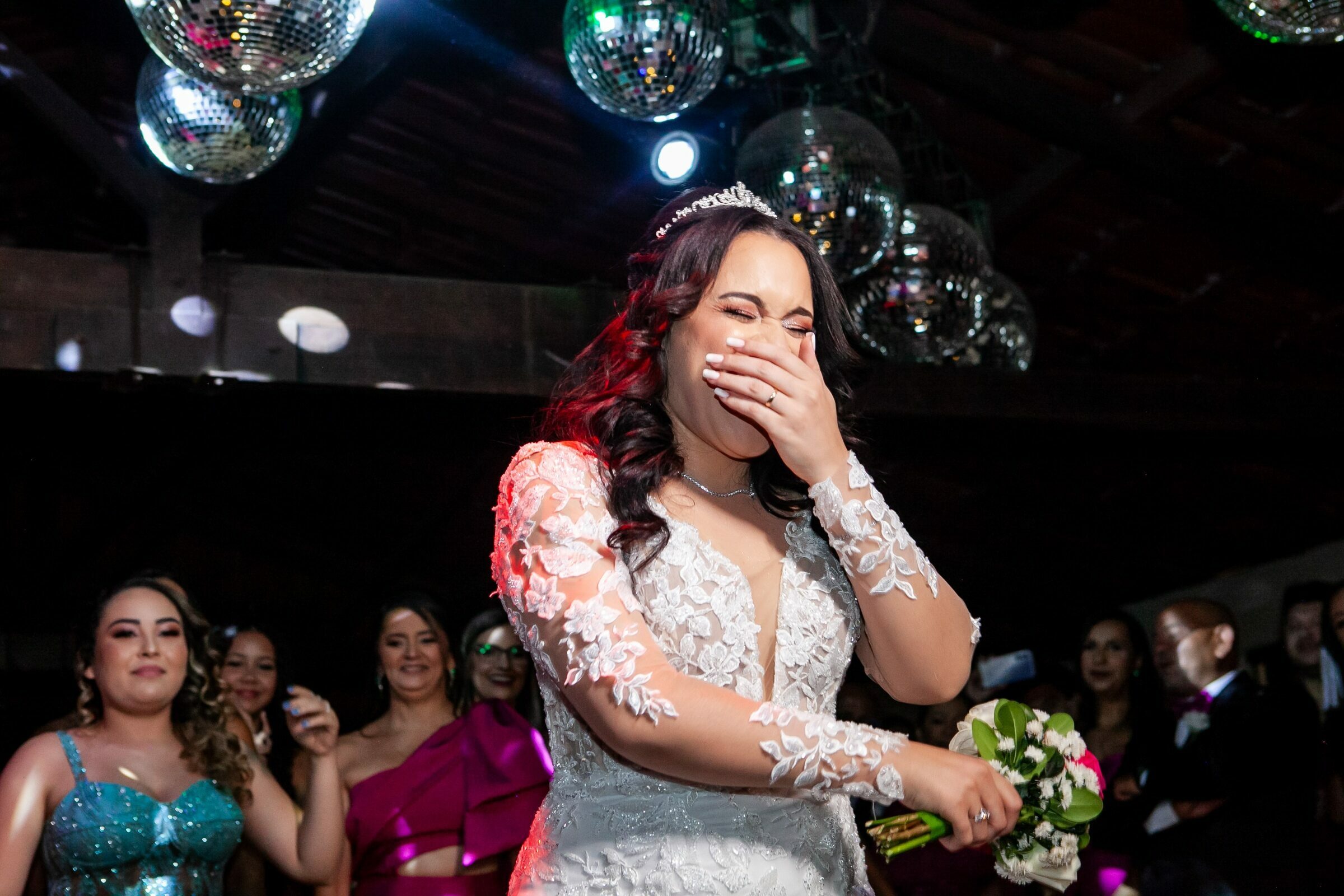 Quem vai pegar o buquê?